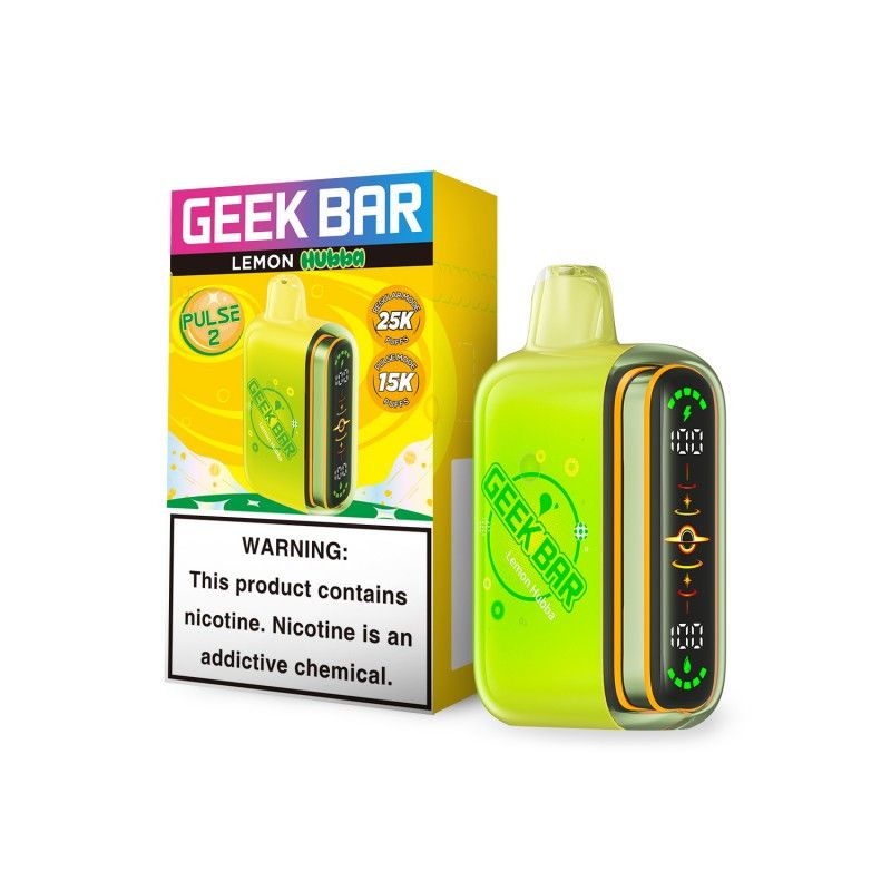 Geek Bar Pulse 2 25k, Flavor: Lemon Hubba