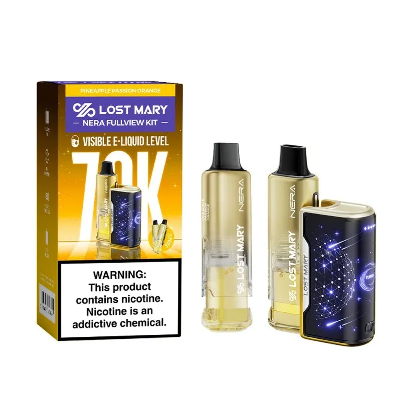 Lost Mary Nera Kit, Flavor: Pineapple Passion Orange