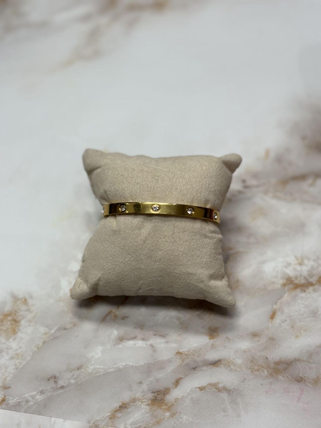 Large rhinestone bangles
