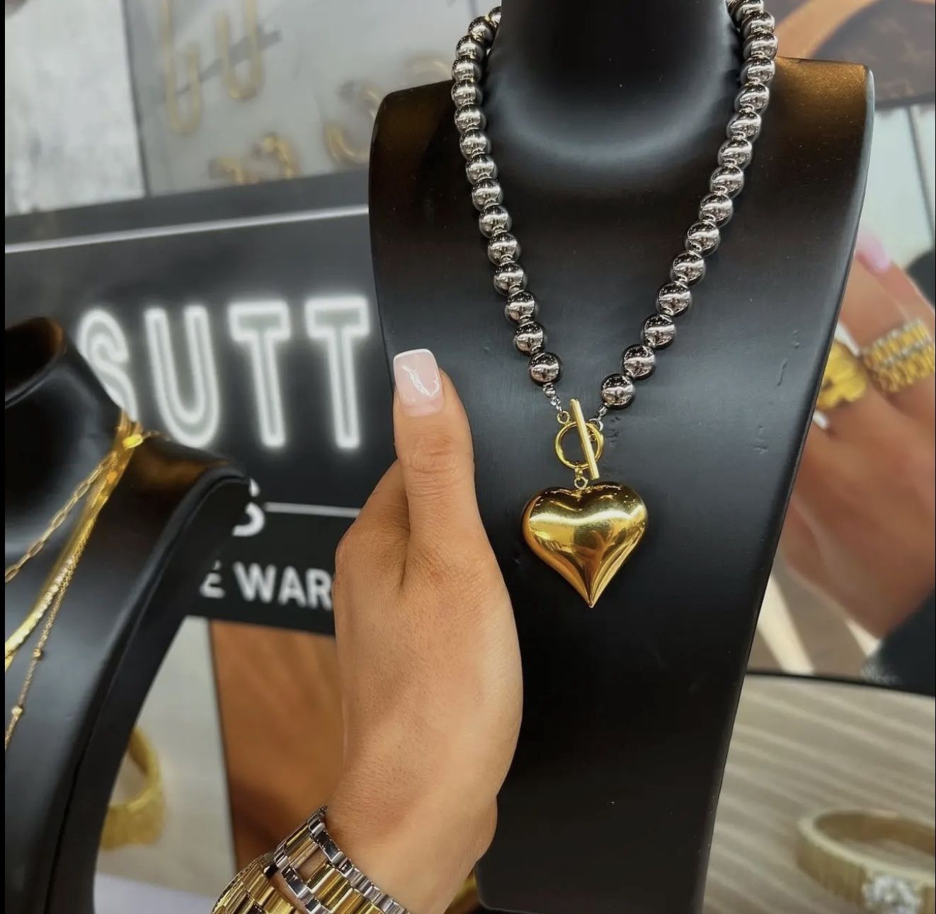 Glam Heart Necklace