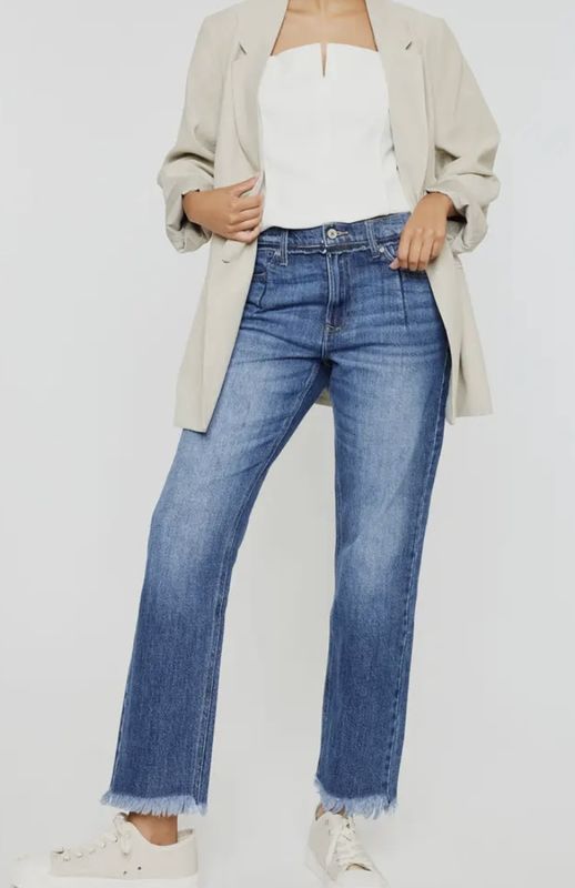 Kancan slim straight jeans
