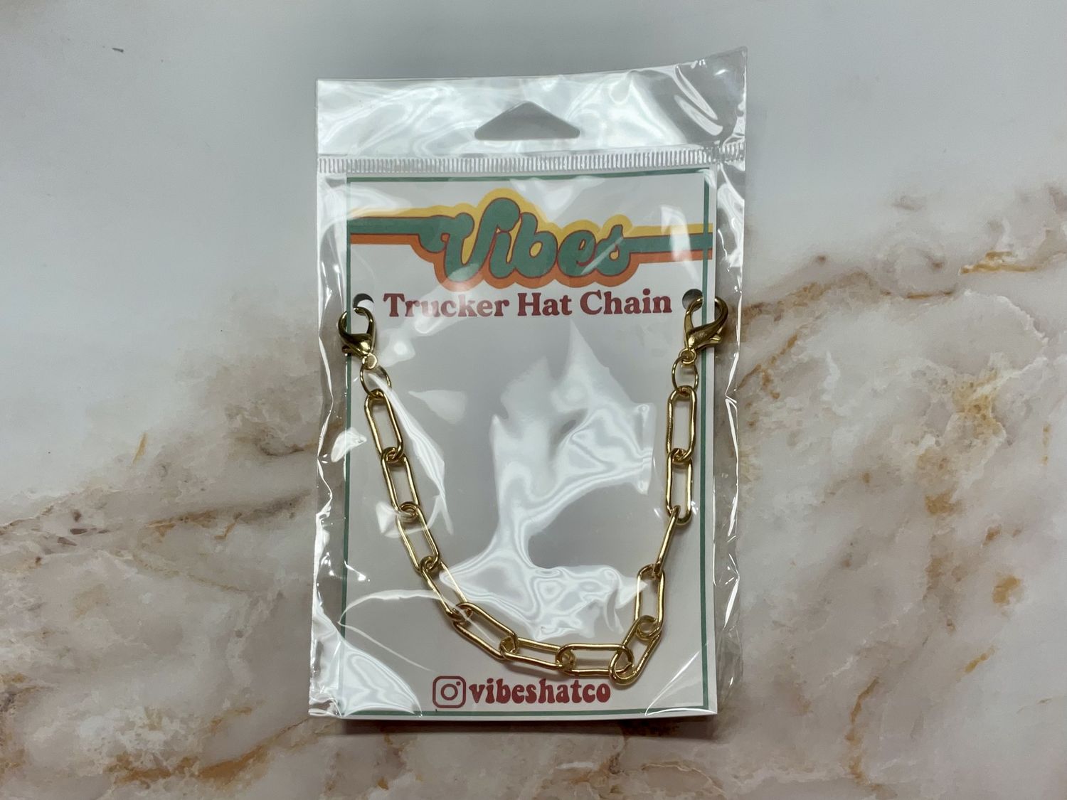 Large Paperclip Trucker Chain