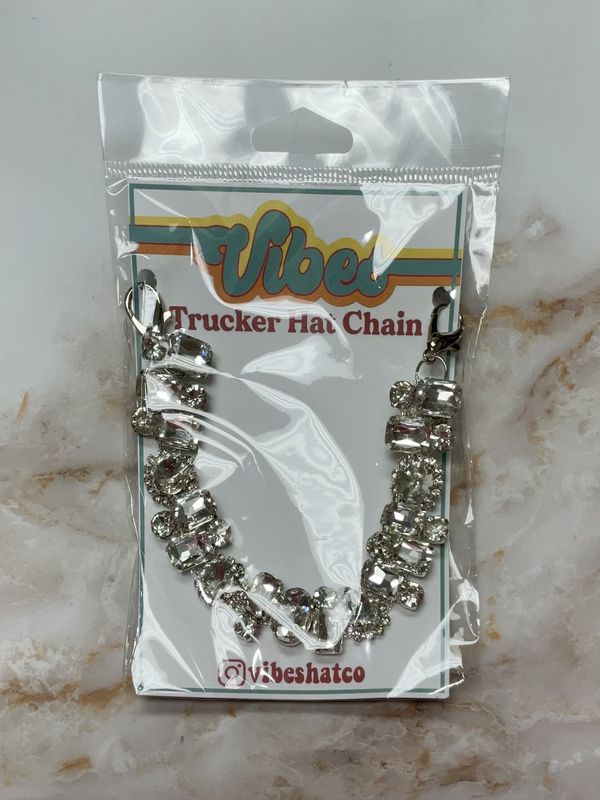 Jumbo Rhinestone Trucker Chain