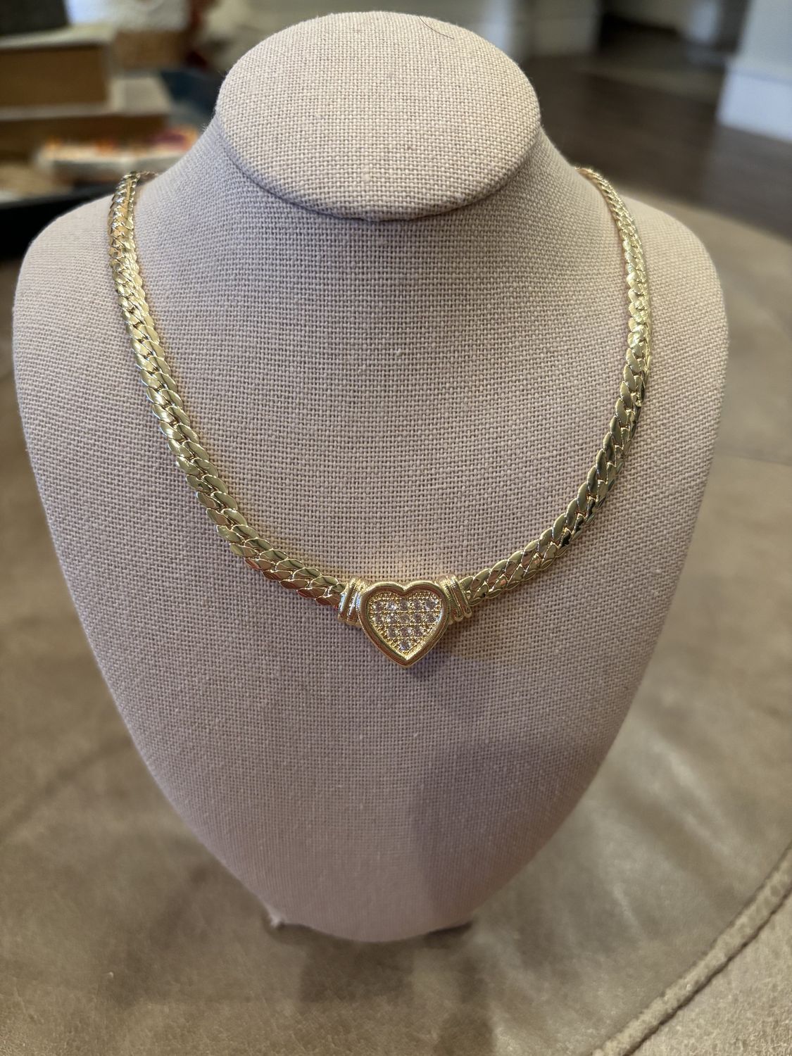 Snake Chain Heart