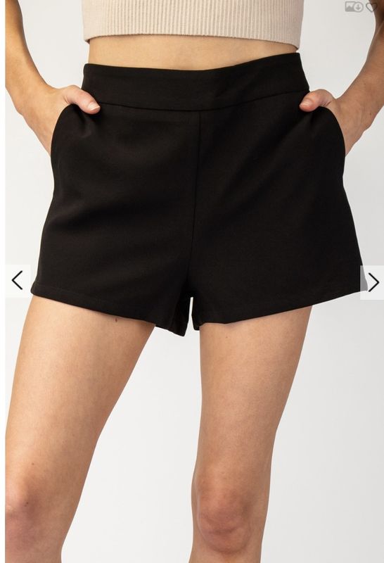 Woven High Waisted Shorts