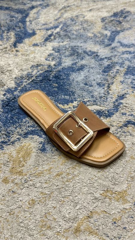 Cognac Sandals