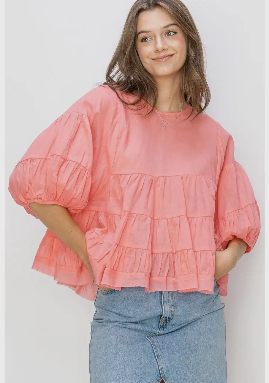 Pure Love Babydoll Blouse