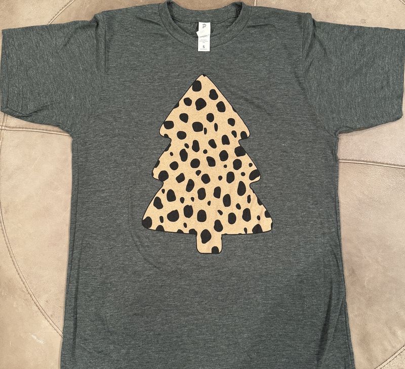 Christmas Tree Plus Size  Tee