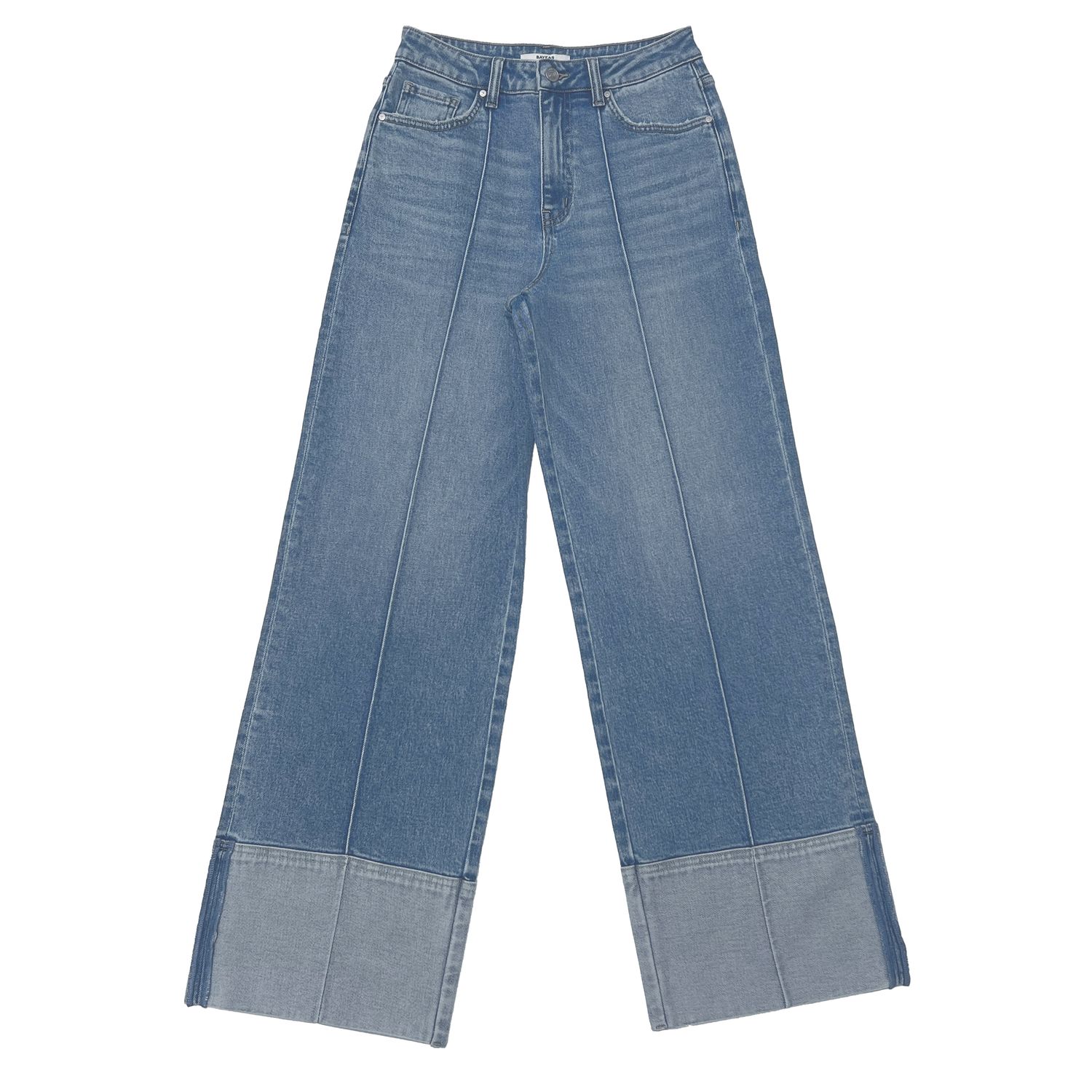 High Rise Wide Leg Denim Jeans