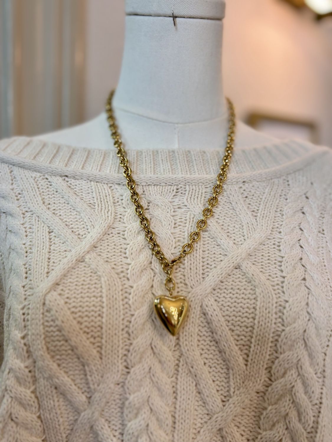 XL Heart Necklace