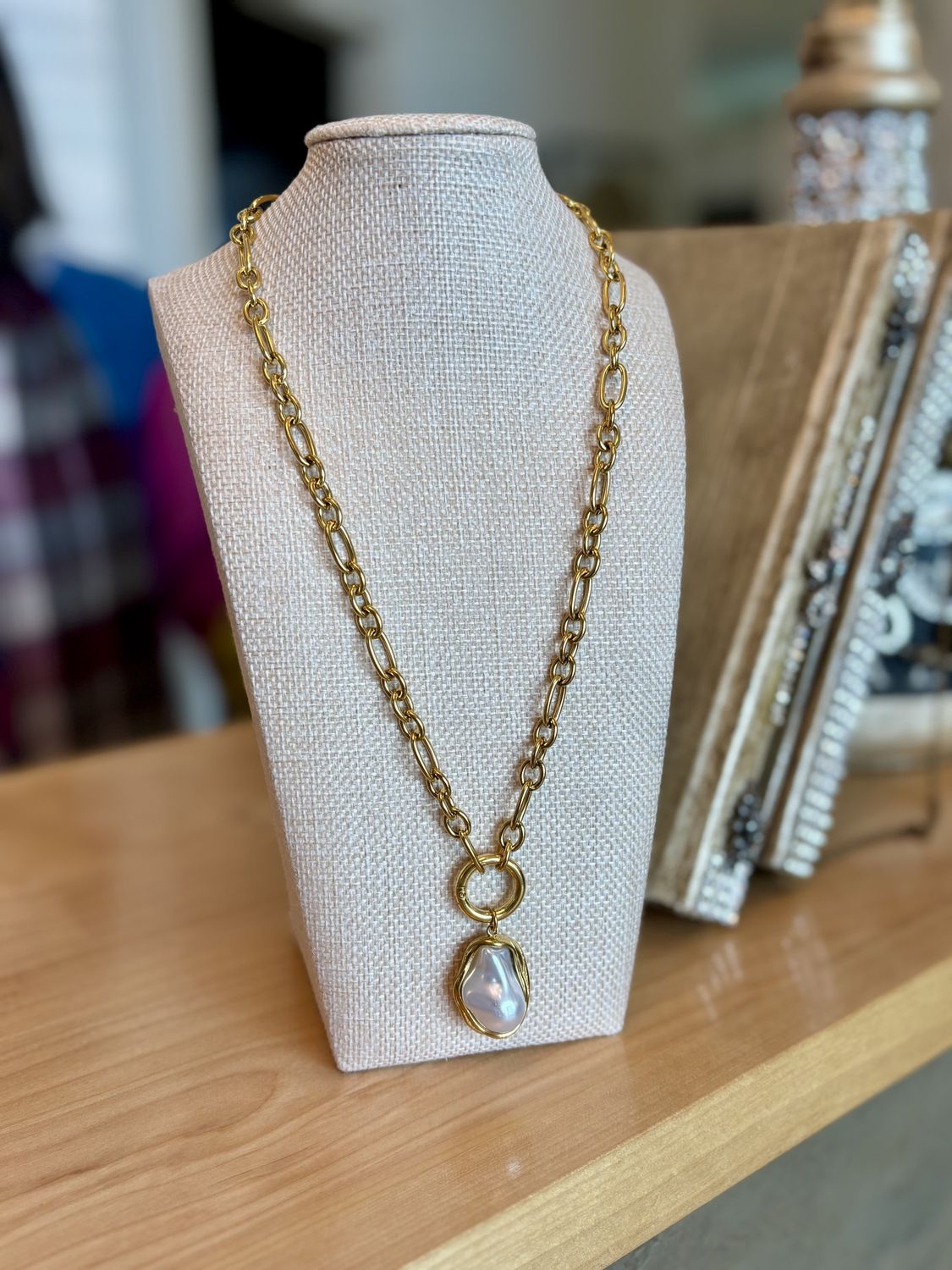 Pearl Drop Necklace