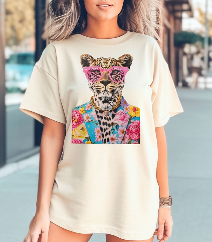 Cheetah Flower Suit