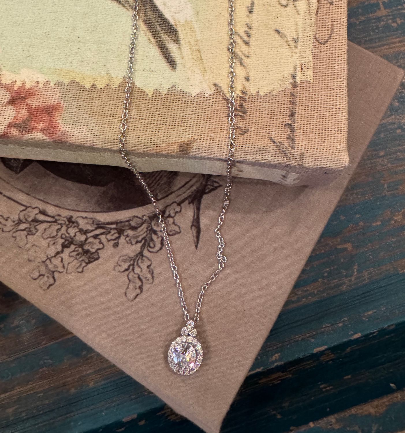 16” Silver Single Pendant