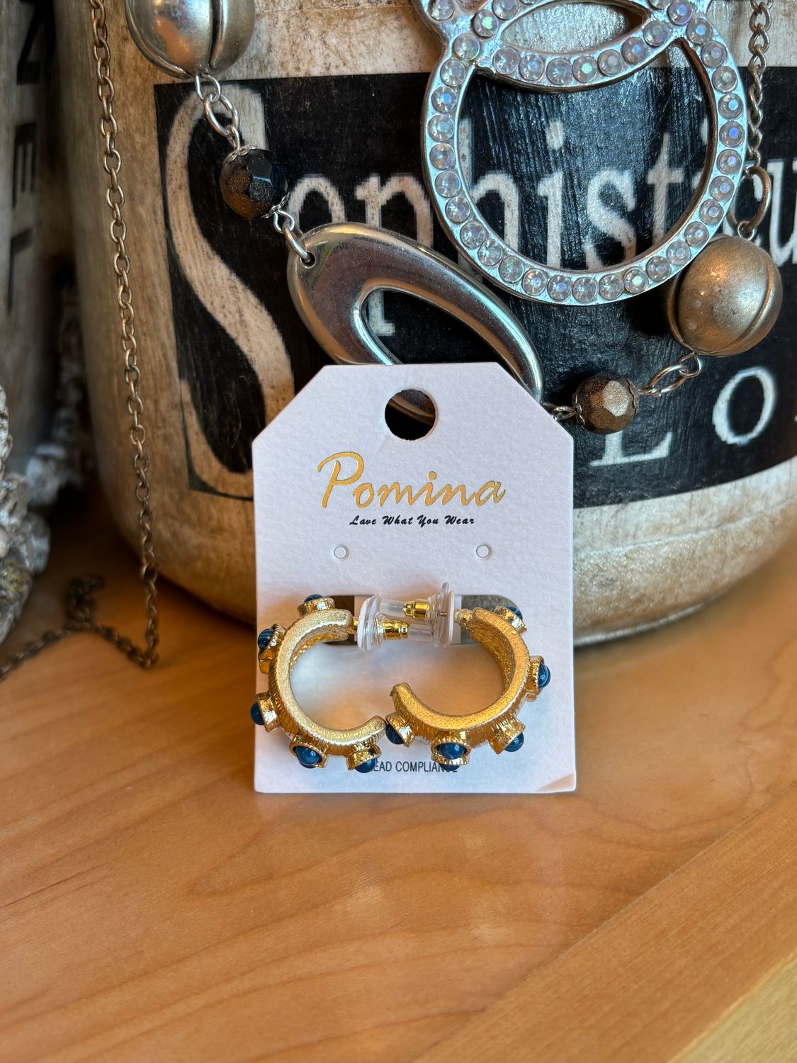 Starry Night Hoop Earring