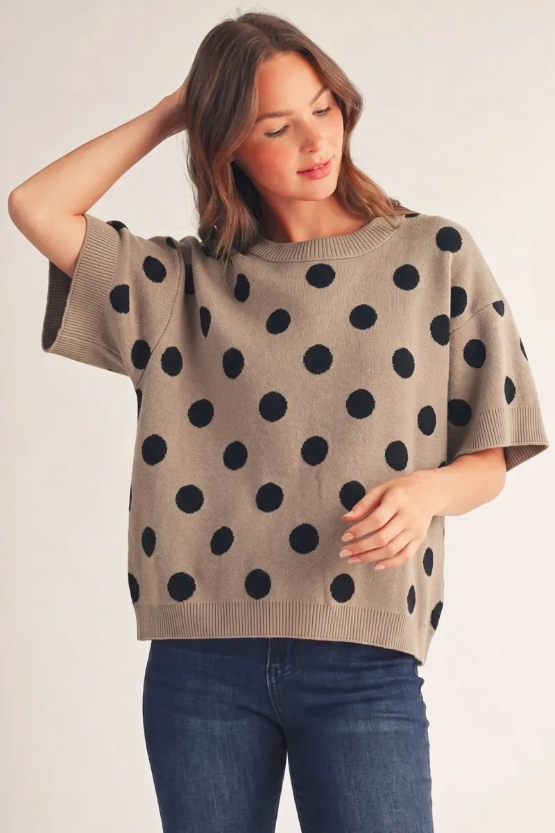 Polka Dot Sweater