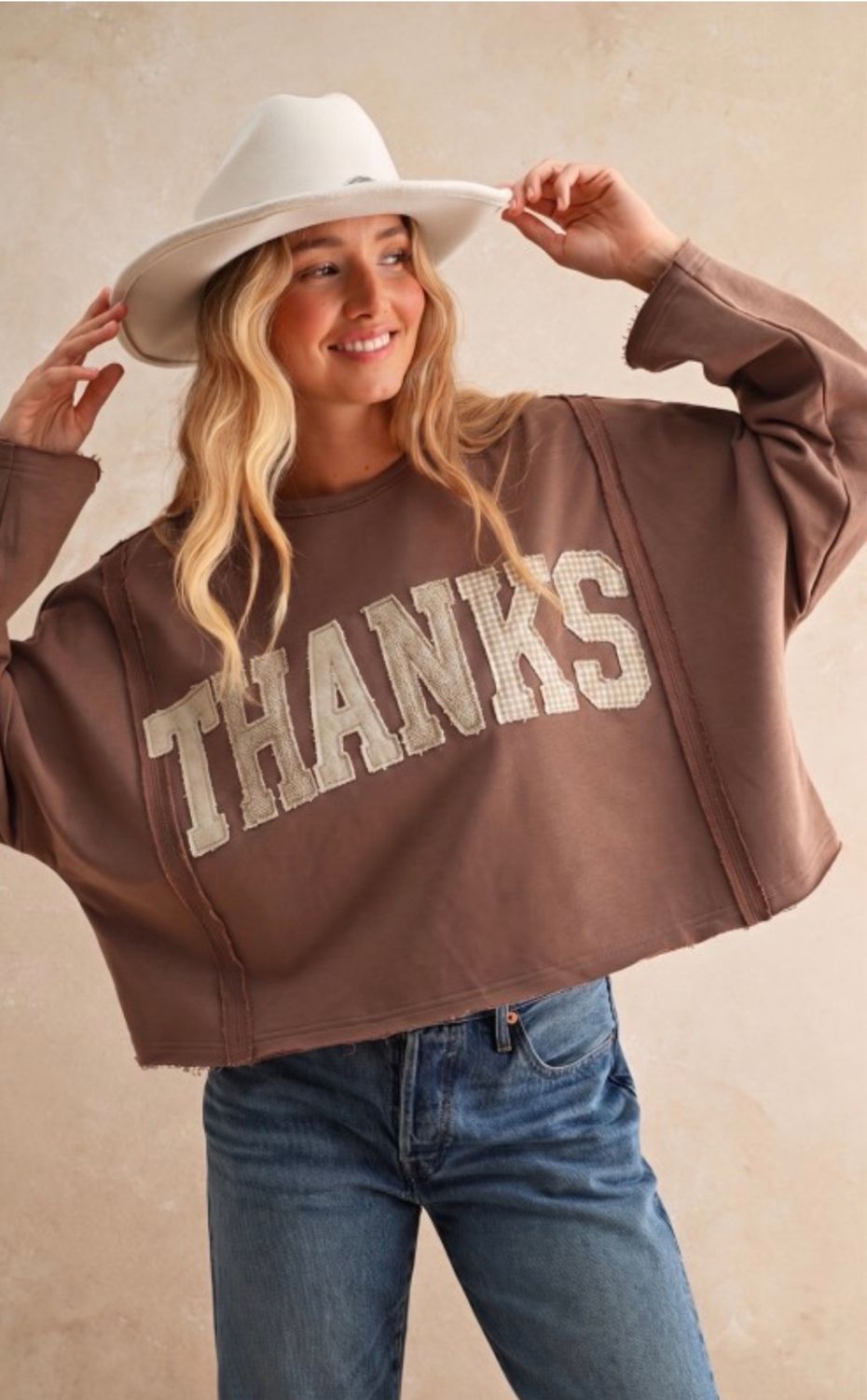 Thanks  Sweater