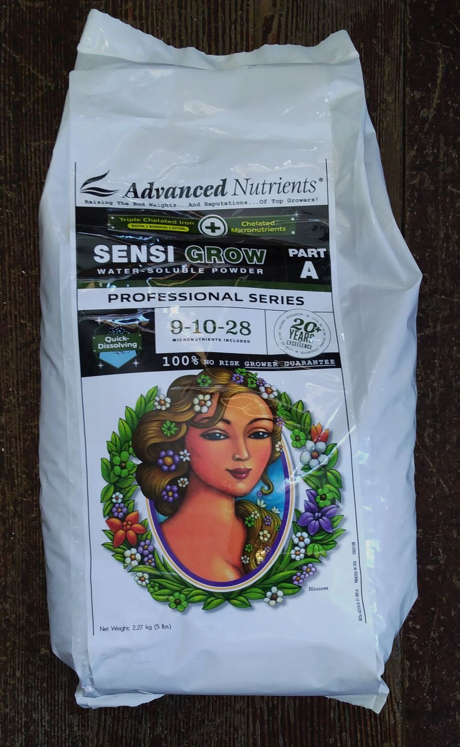 AN Sensi Grow Wsp Part A 5lb