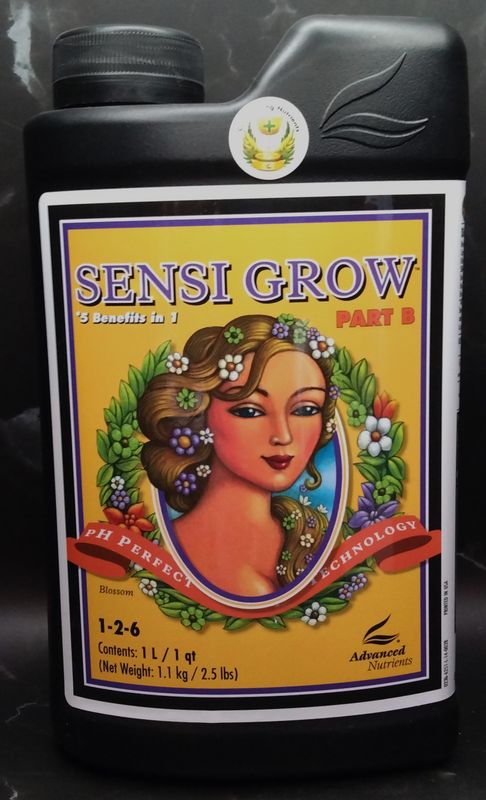 AN Sensi Grow A, pH Perfect,  1L