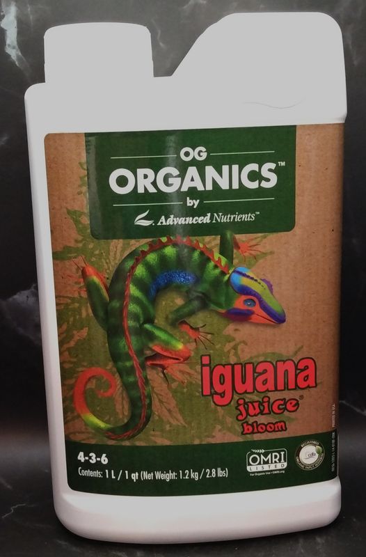 AN og organics iguana juice bloom 1l