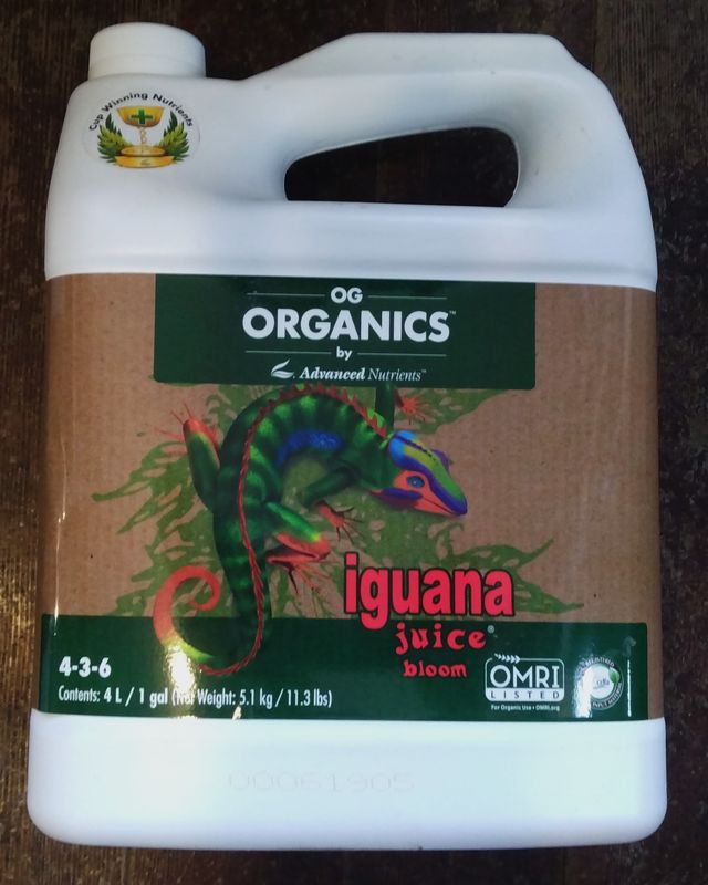 AN Og Organics Iguana Juice Bloom 4l