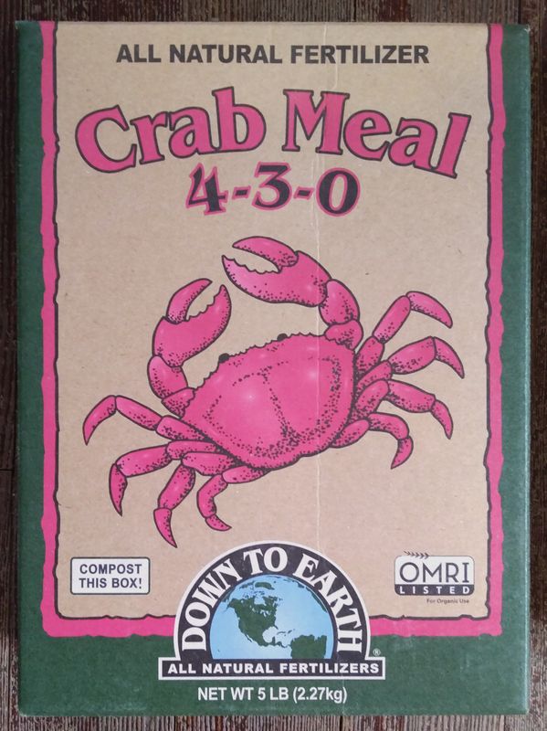 Down to Earth Crab Meal, 5lb.