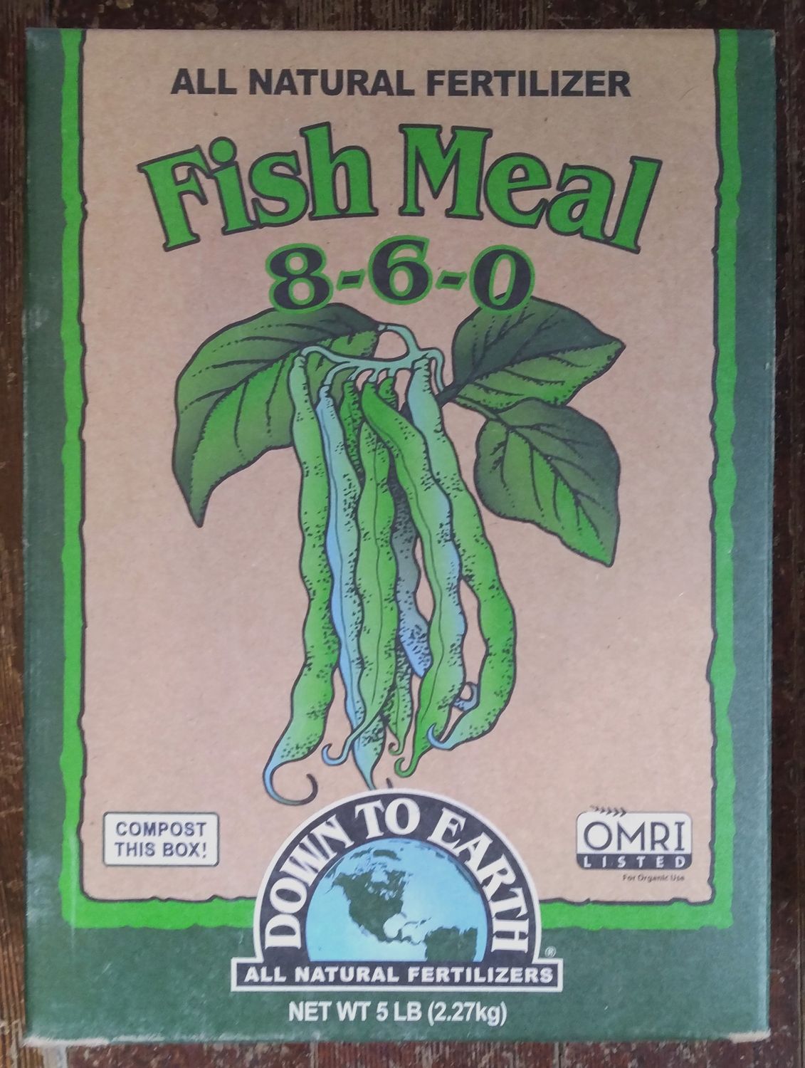 Down to Earth Fish Meal, 5lb