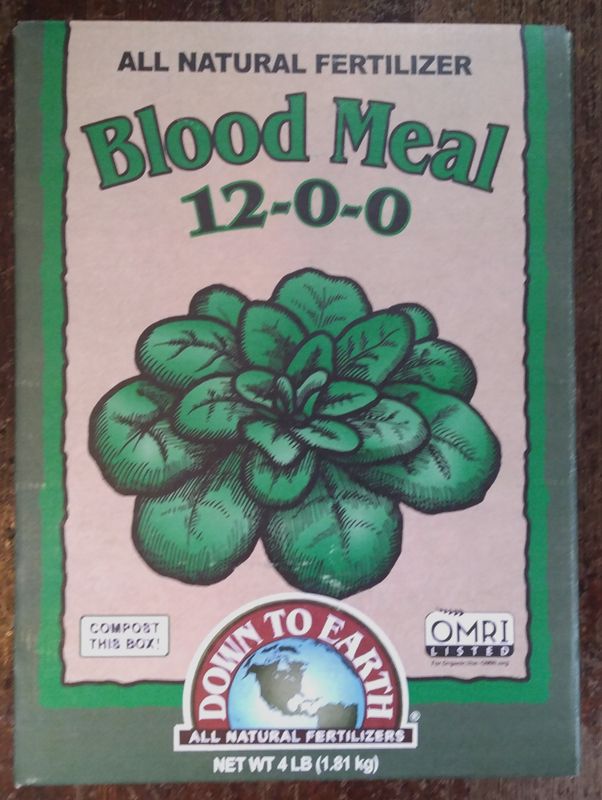 Down to Earth Blood Meal, 4lbs
