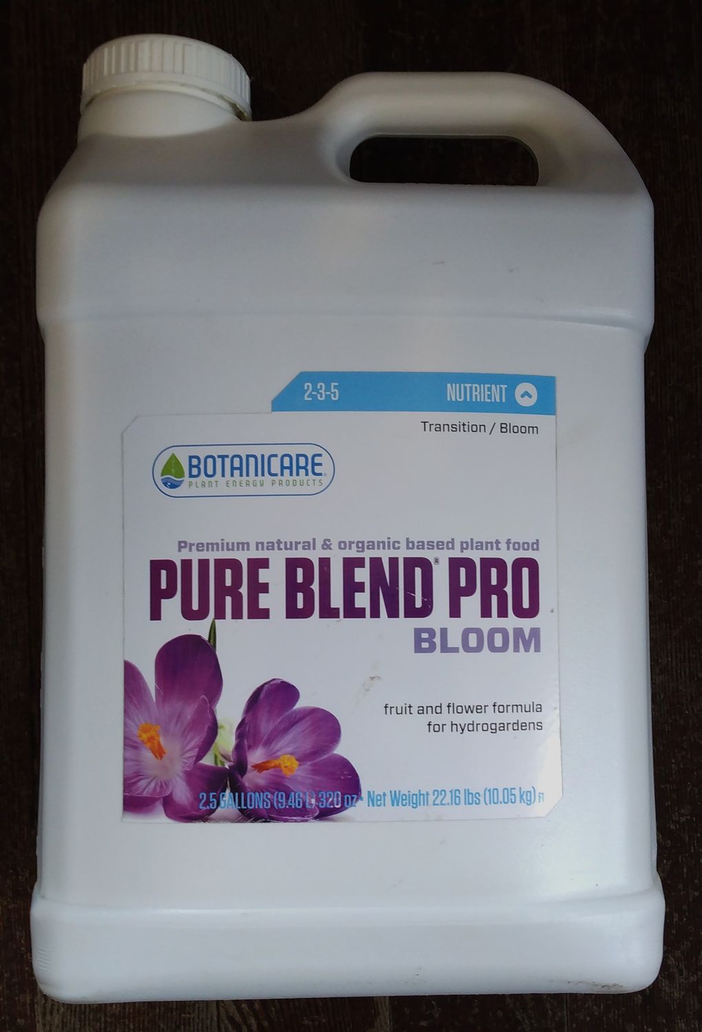 Bot. Pure Blend Pro Bloom 2.5G