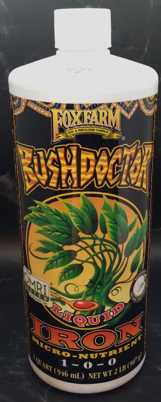 FF Bush Doctor Liquid Iron, 1qt.