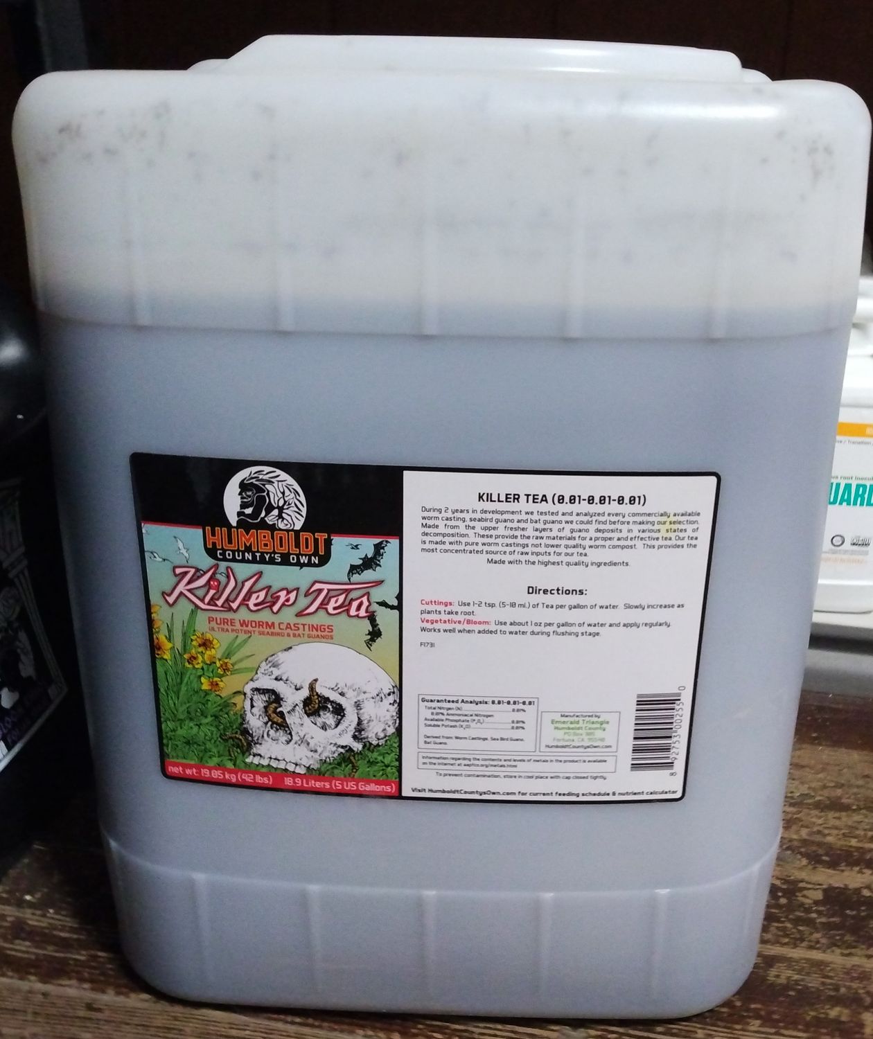 Killer Tea 5 Gallon