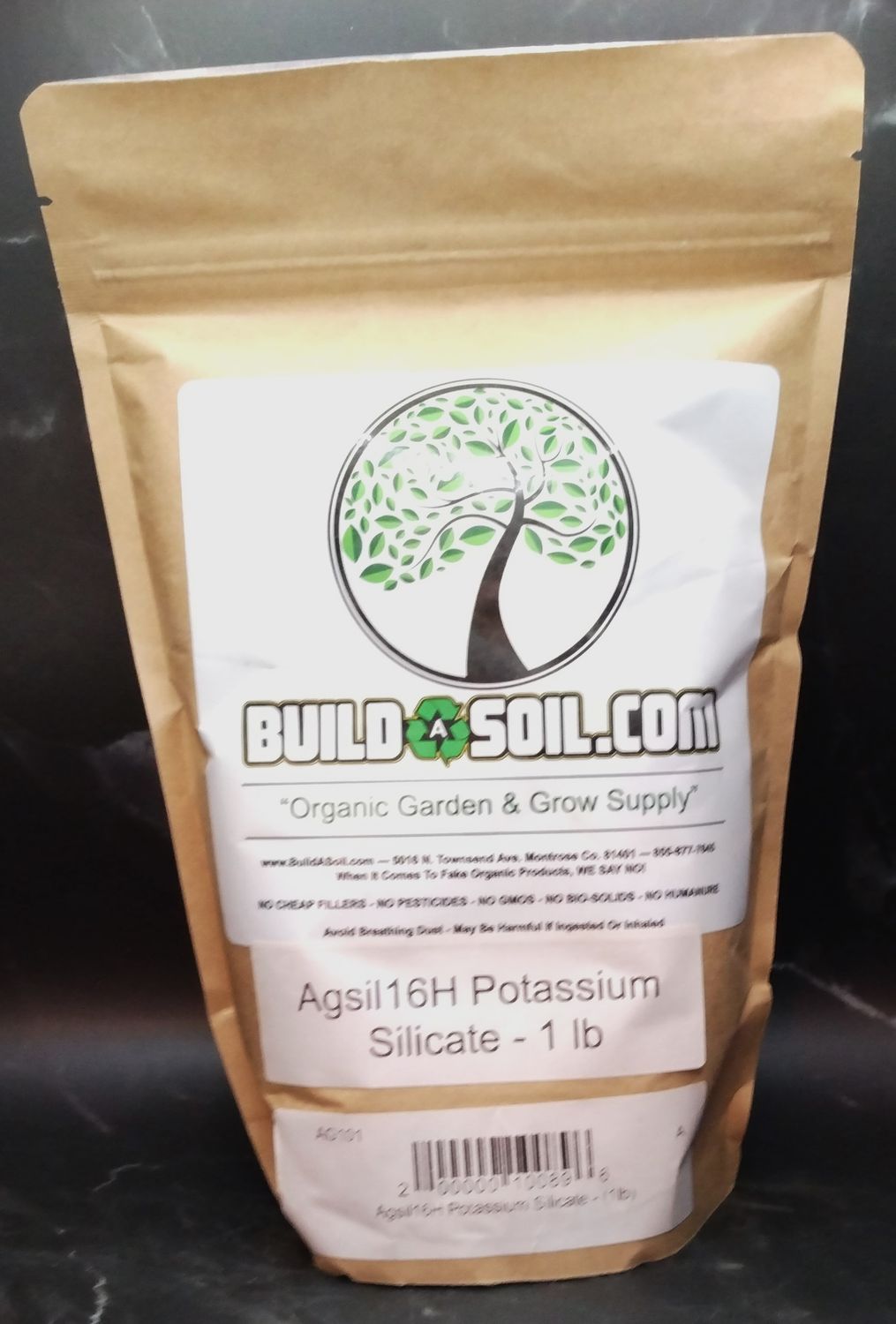 Build A Soil Agsil 16h Potassium Silicate 1lb