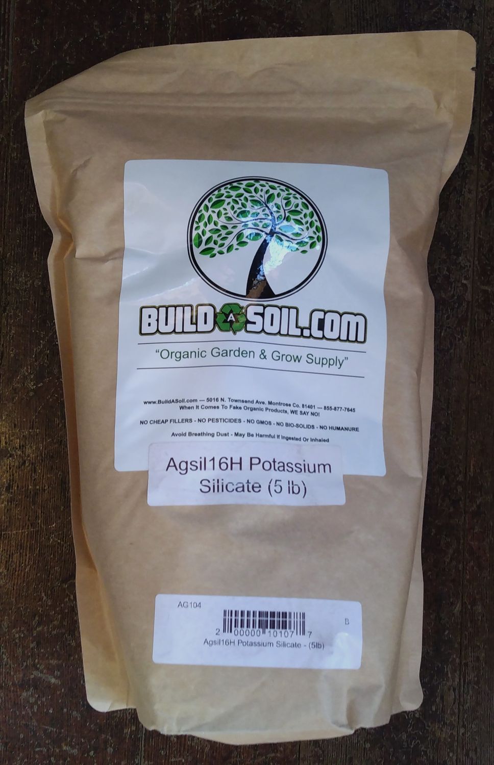 Build A Soil Agsil 16h Potassium Silicate 5lbs