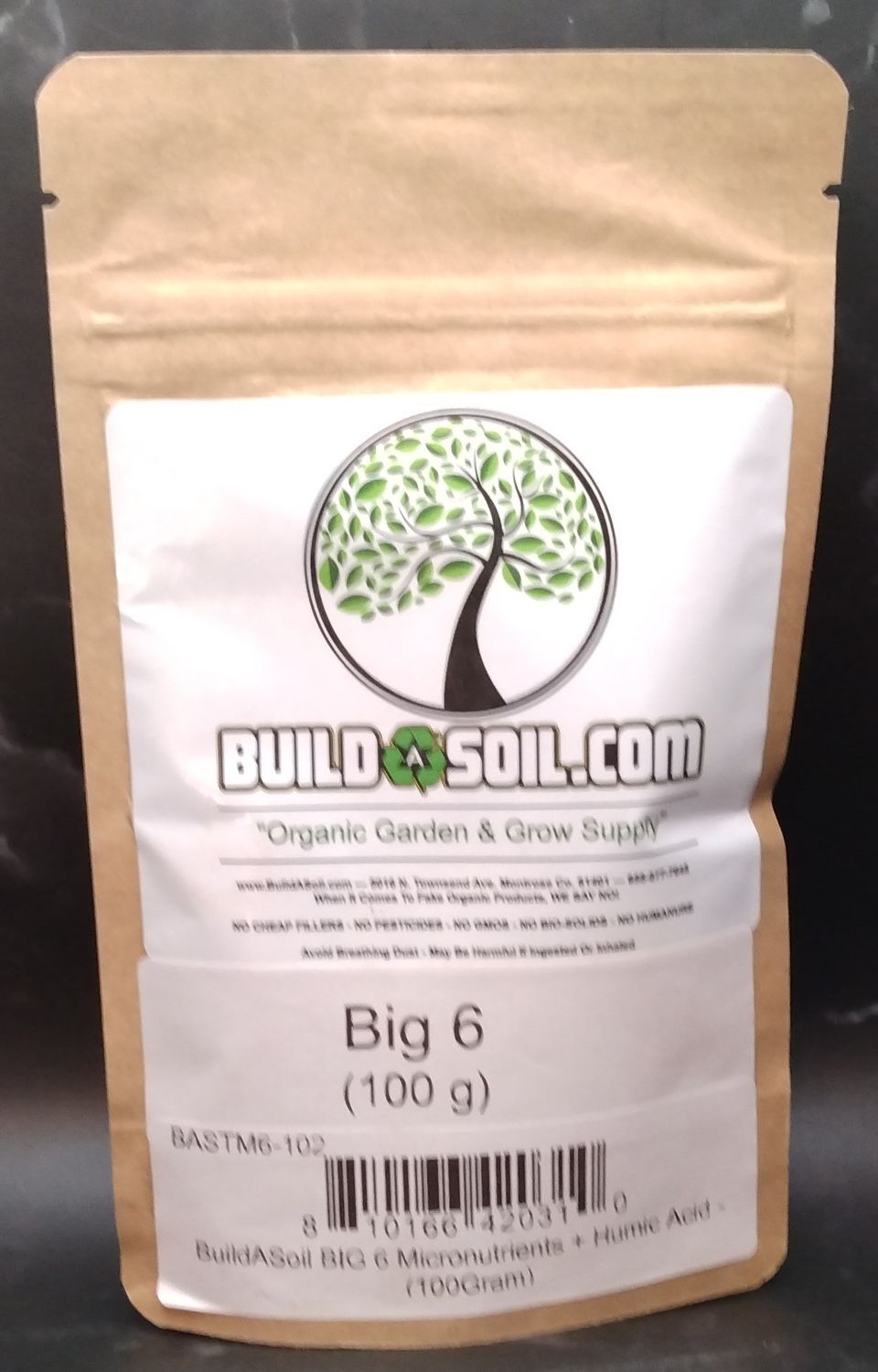Build A Soil Big 6 Micronutrients + Humics, 100 g