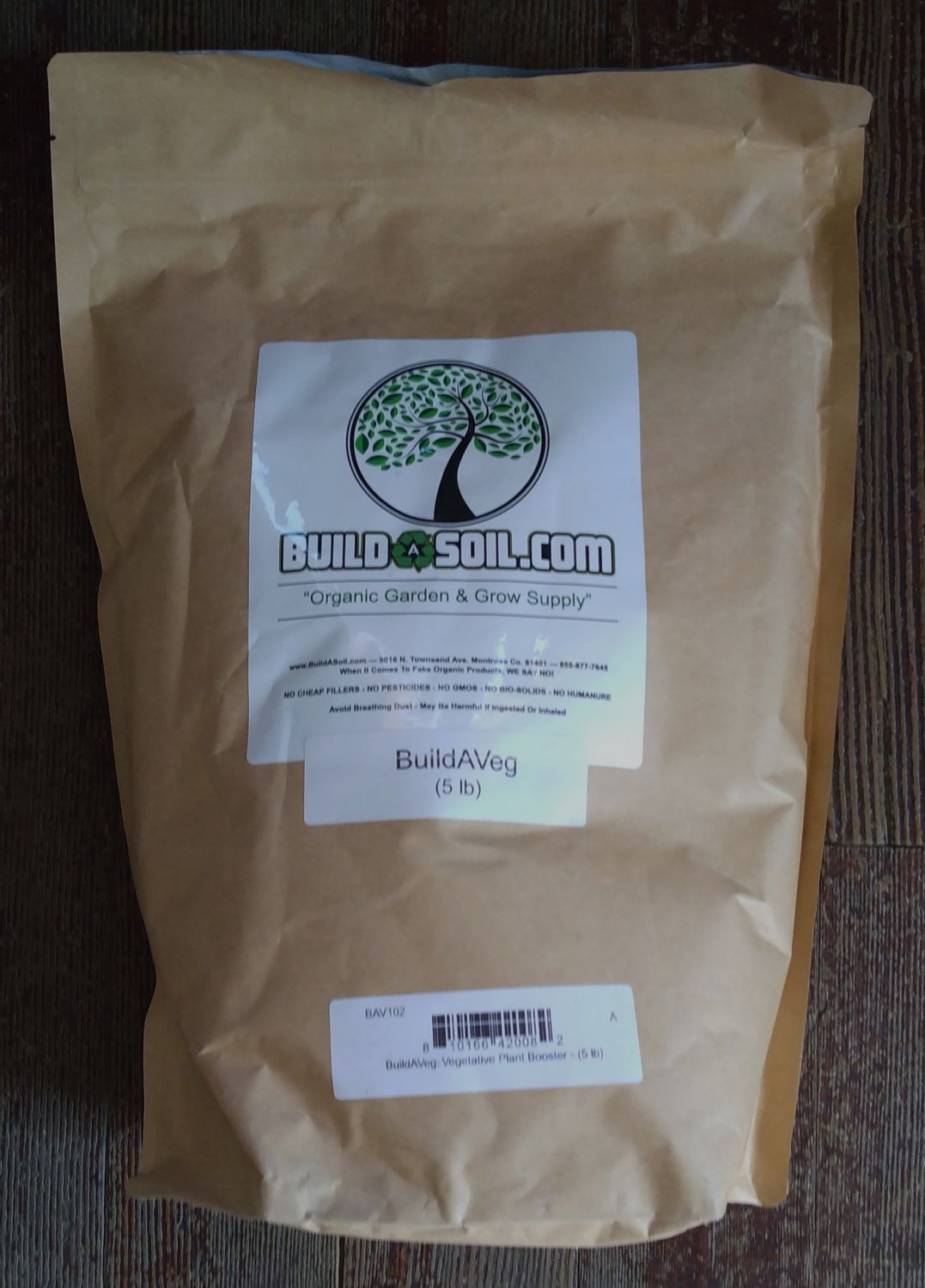 Build A Soil Build A Veg 5lb