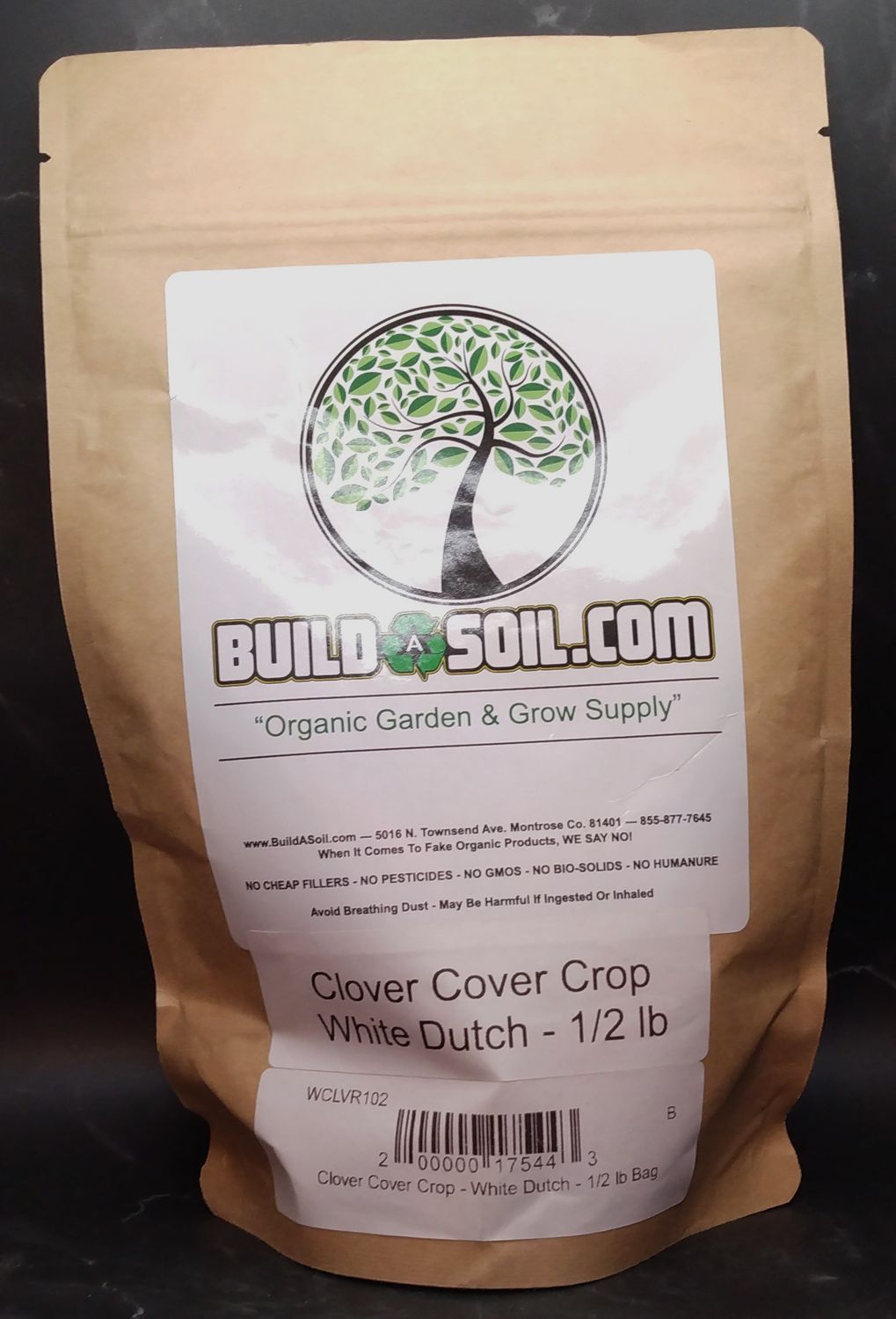 Build A Soil Clover Cover Crop, 12 Seed Blend, .5 Lb Bag