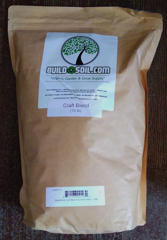 BuildASoil Craft Blend 10lbs