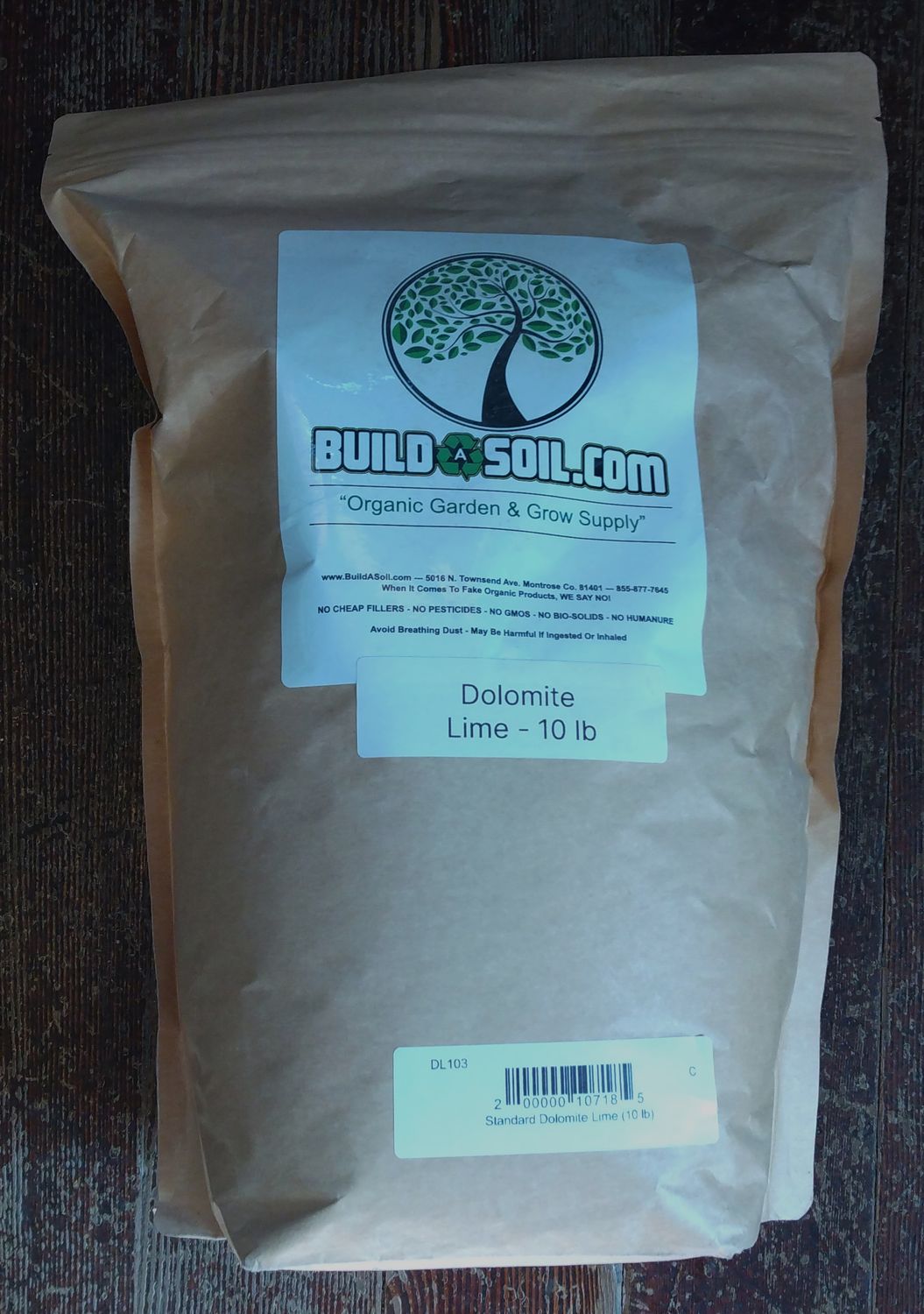 Build A Soil Dolomite Lime 10 Lb