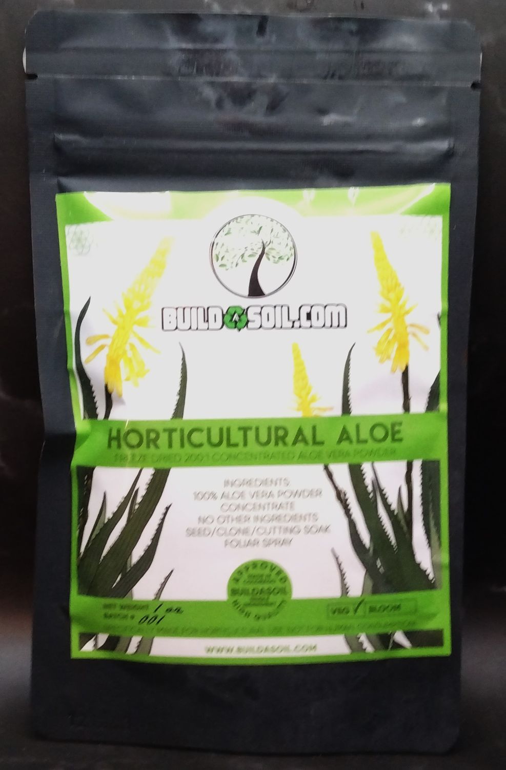 Build A Soil Horticultural Aloe - 1 Ounce