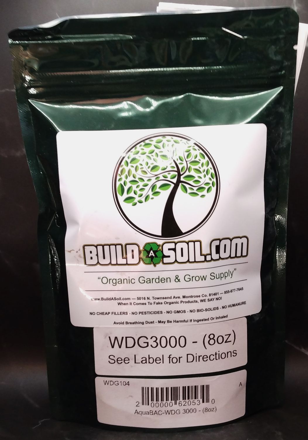 WDG3000 AquaBAC 8oz