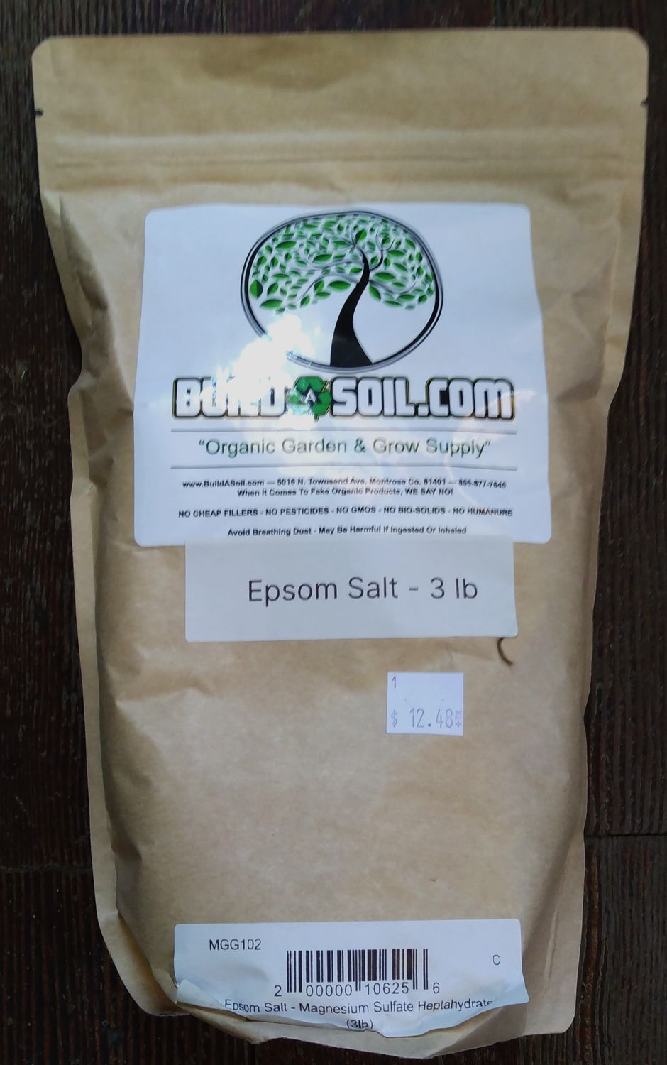 Build A Soil Epsom Salt 3lb