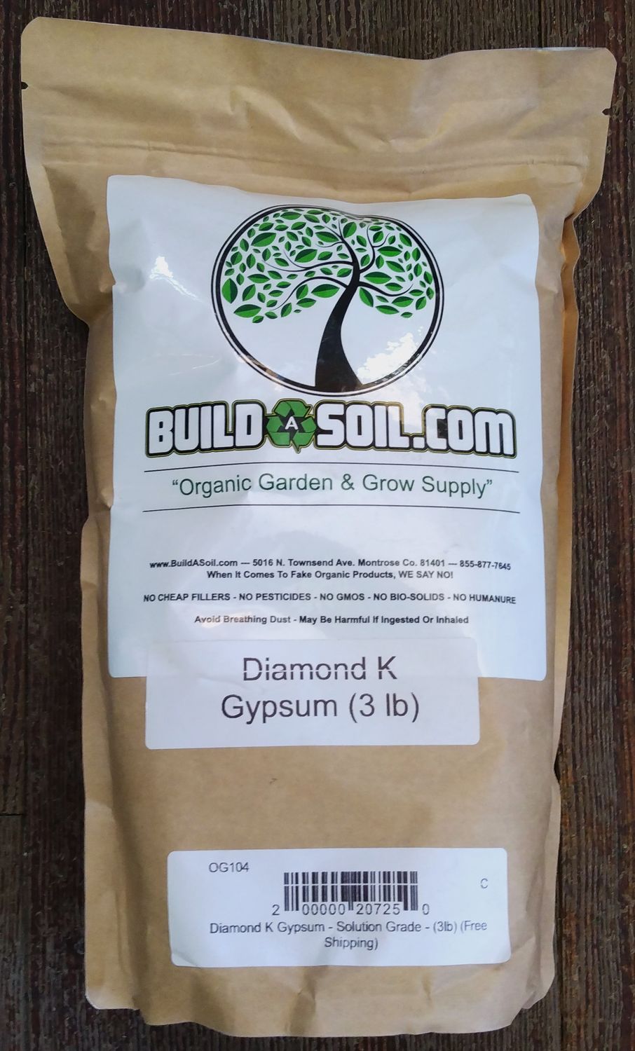 Build A Soil Gypsum 3 Lb
