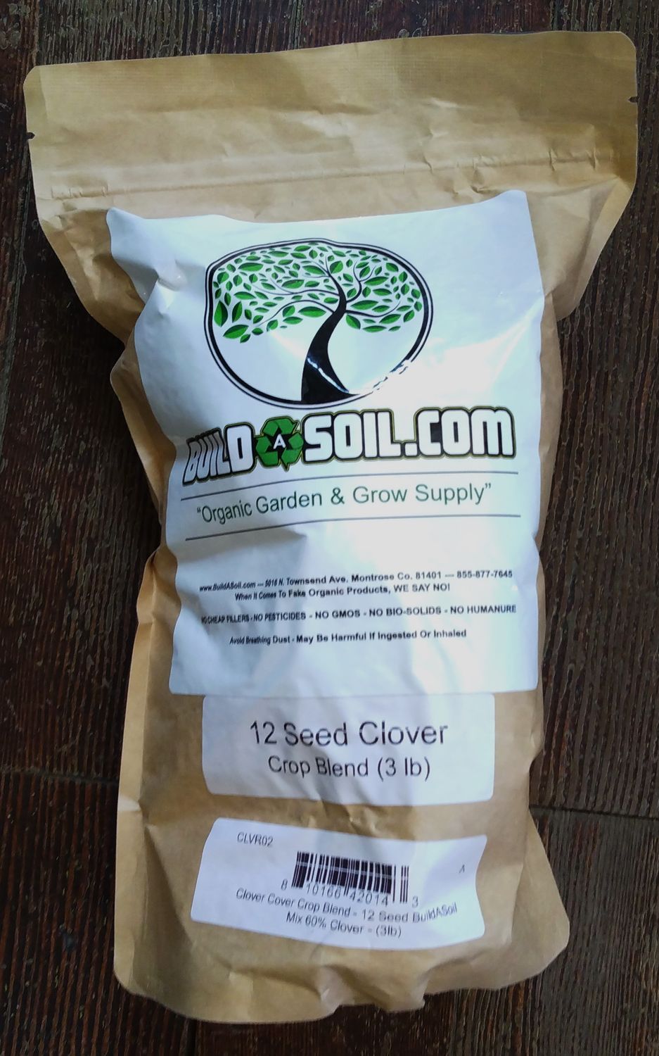 Build A Soil Clover Cover Crop, 12 Seed Blend, 3 Lb Bag