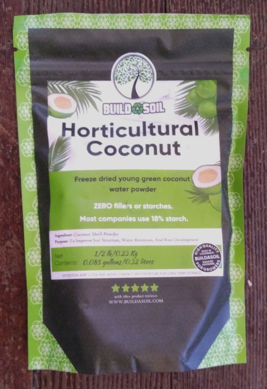 Build A Soil Horticultural Coconut Water Powder 1lb