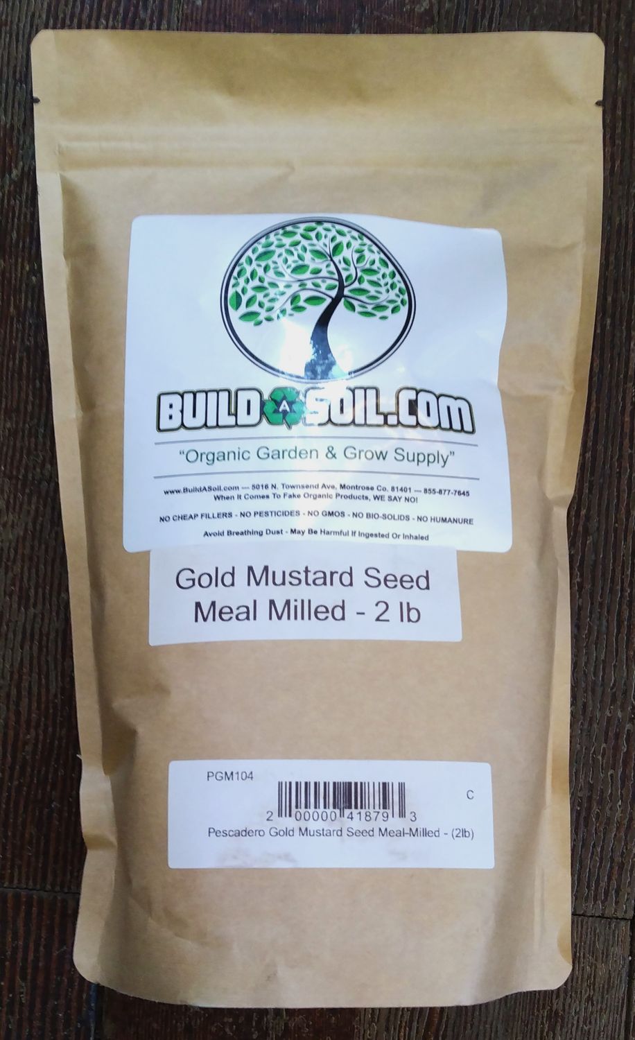 Build A Soil Mustard Seed Meal Milled 2lb