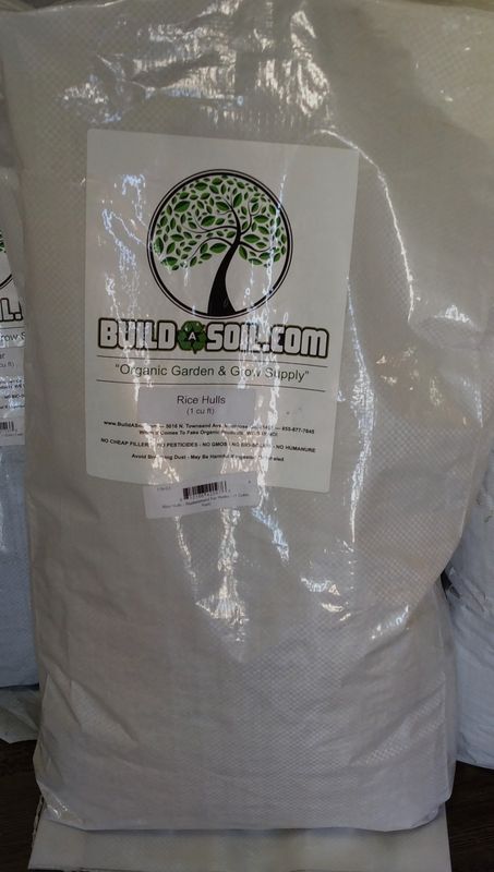 Build A Soil Rice Hulls cuft