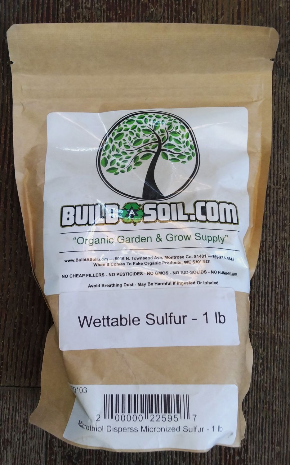Build A Soil Wettable Sulfur 1 lb