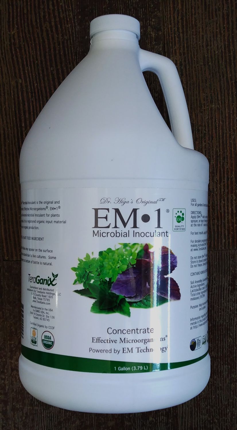 EM-1 Microbial Inoculant 1 Gallon