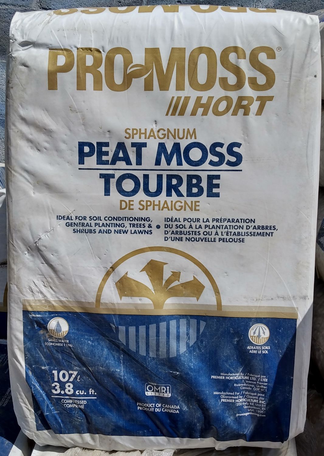 Build A Soil Canadian Sphagnum Peat Moss- Pro Moss