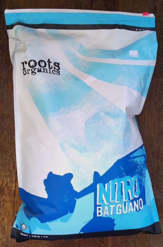 Roots Organic Nitro Bat Guano 9lb