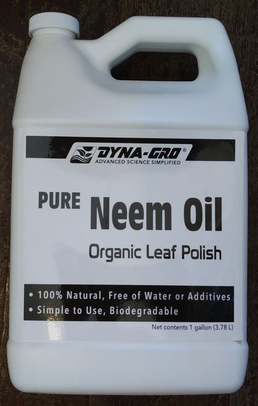 Dyna-Gro Pure Neem Oil Natural Insecticide, 1 Gallon
